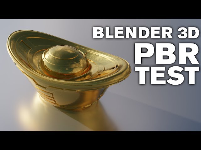 Blender YuanBao PBR Test