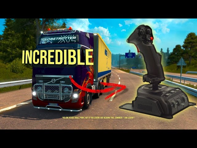 Why Euro Truck Simulator 2 with HOTAS is so... INCREDIBLE!
