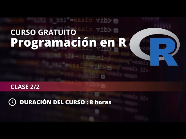 Aprende a programar en R | CURSO GRATUITO (Clase 2/2)