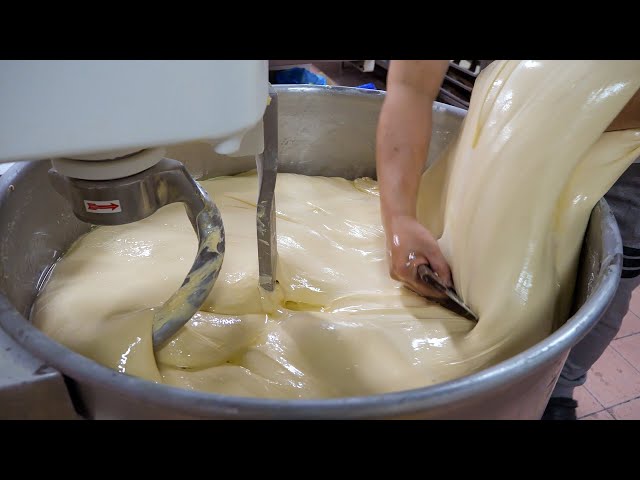 Amazing Bread Making Process and Popular Bread Collection!  Taiwan Bakery / 驚人的麵包製作過程, 人氣麵包大合集!
