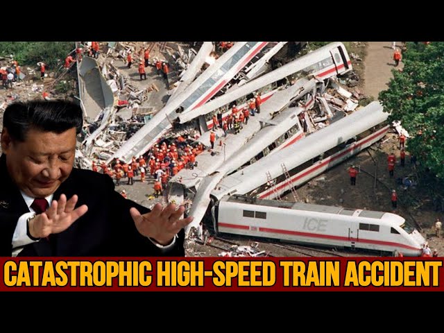 Two high-speed trains crashed into each other in China, many casualties, Terrible accident