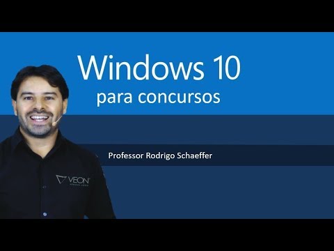 Windows 10 para concursos - Aula ao vivo de informática