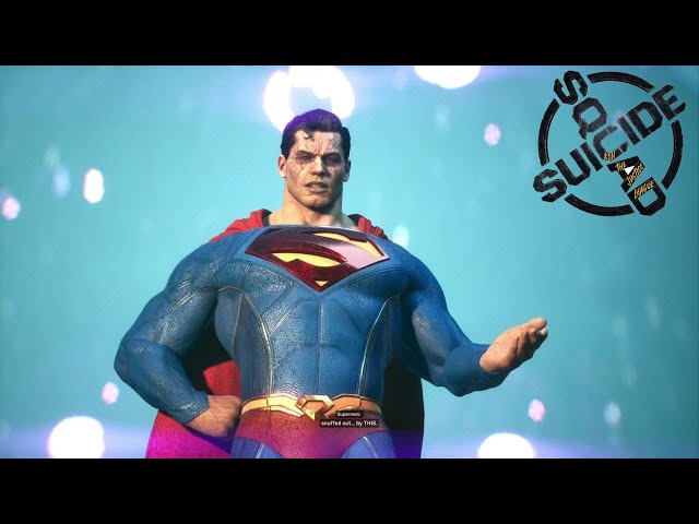 Suicide Squad Vs Superman in Suicide Squad Kill The Justice League