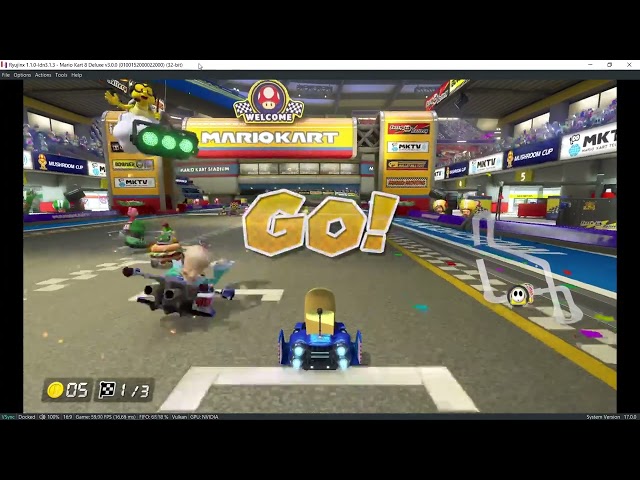 Mario Kart 8 Deluxe mod: Among Us