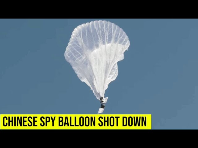 Chinese Spy Balloon Shot Down Over Atlantic.