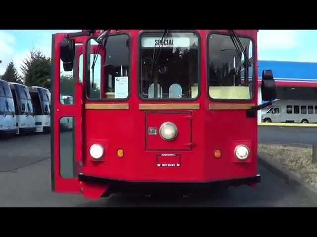 Northwest Bus Sales Used 2000 Double K Rear Engine ADA Trolley - T07263