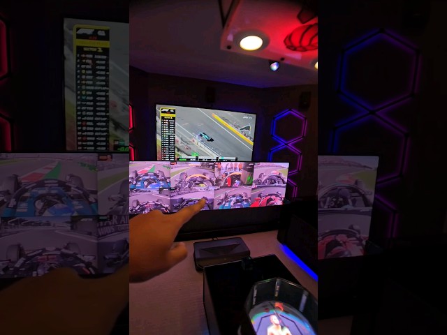 F1 Multiviewer is the way. Who's coming over for Las Vegas F1? #mancave #gaming #f1 #formula1 #race