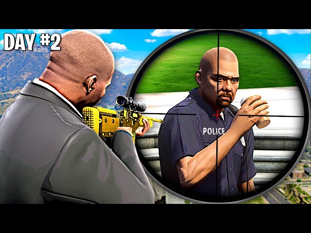I Spent 50 Hours as a HITMAN in GTA 5!