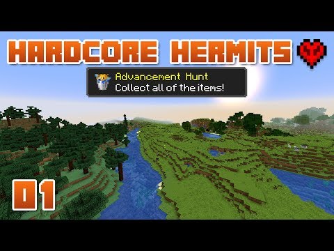 HARDCORE HERMITS S2 | Minecraft Scavenger Hunt Challenge | Hermitcraft | 2018