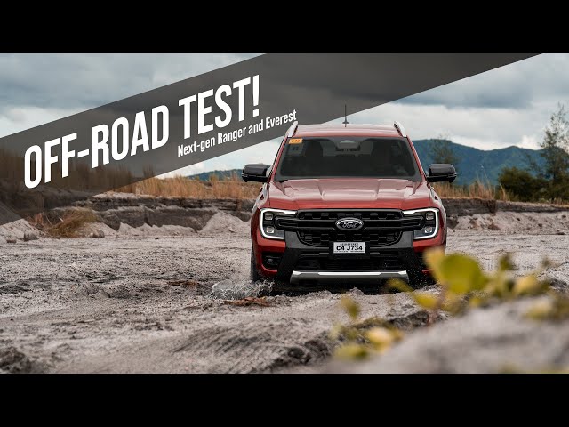 We drove the 2023 Ford Ranger and Everest up north!