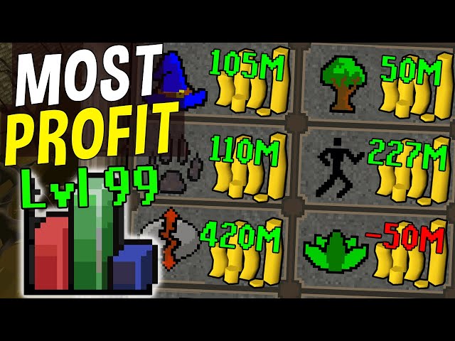 What are the Most Profitable 99's in Oldschool Runescape in 2023? [OSRS]