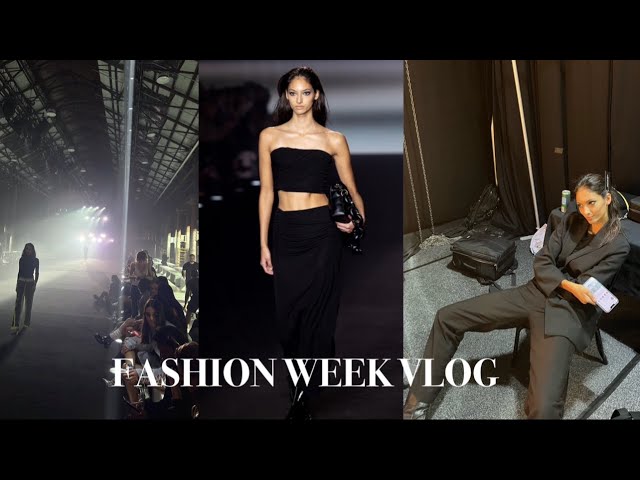 FASHION WEEK VLOG | Walking 7 shows at Fashion Week