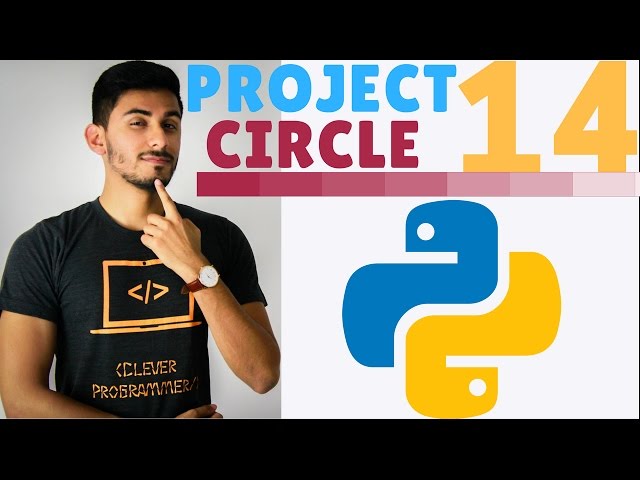Learn Python Programming - 14 - PROJECT 1 Circle of Squares