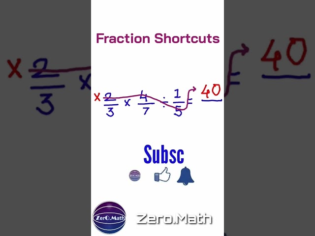 How to divide fractions #shorts #addition #fraction #division #youtubeshorts