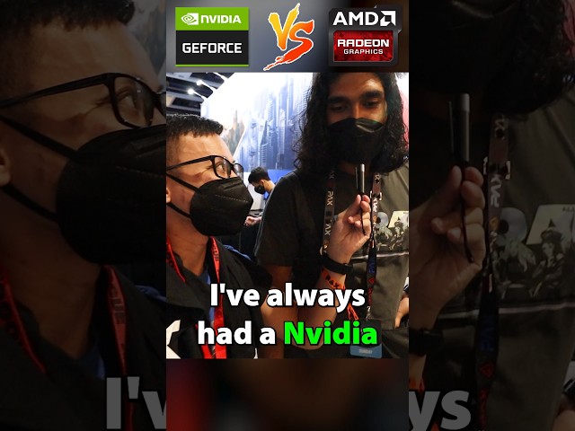 Do you think he'd actually consider both AMD and Nvidia? #shorts #pcgaming #gamingpc