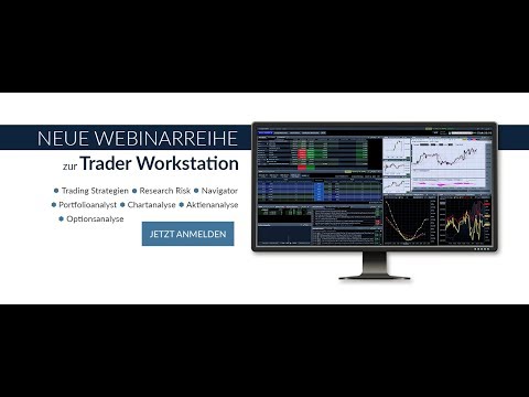 CapTrader - Grundlagen Trader Workstation TWS Teil 1/10