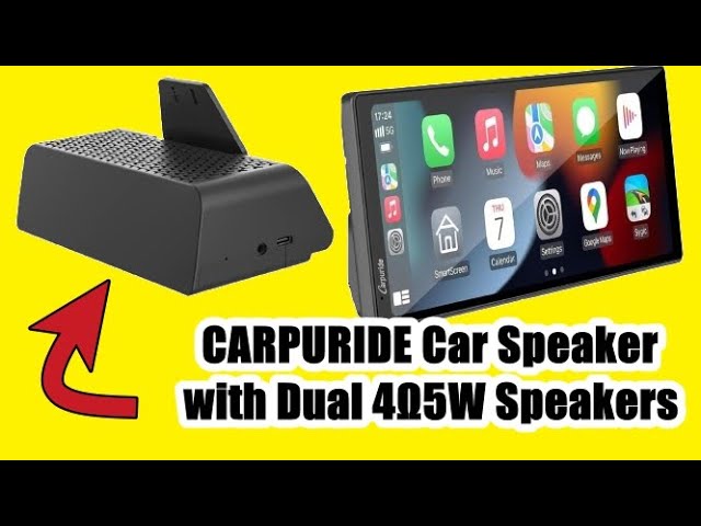 Review: CARPURIDE C92 9.3-inch  Wireless Portable Car Stereo with Dual Speakers