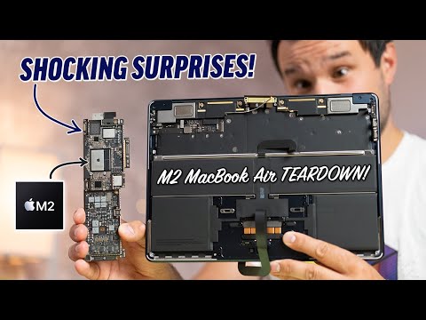 M2 MacBook Air Teardown: Apple's SECRET Revealed (& SSD)