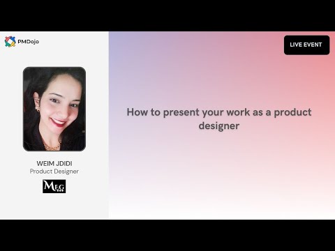 How to present your work as a product designer