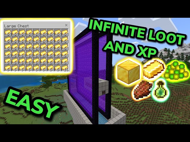BEST 1.20 GOLD AND XP FARM TUTORIAL in Minecraft Bedrock (MCPE/Xbox/PS/Nintendo Switch/PC)