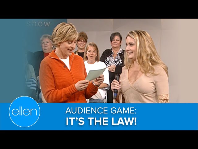 Audience Game: It’s the Law!