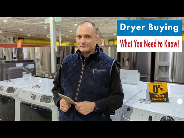 A Buying Guide for Dryers 2023
