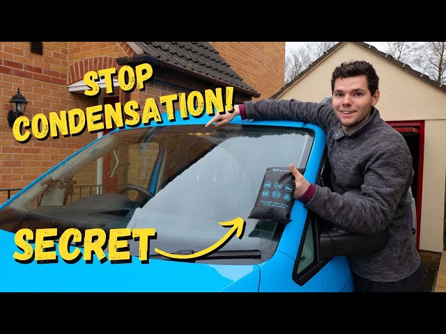 CONDENSATION IN YOUR VAN? How To Stop Windows From Condensation!
