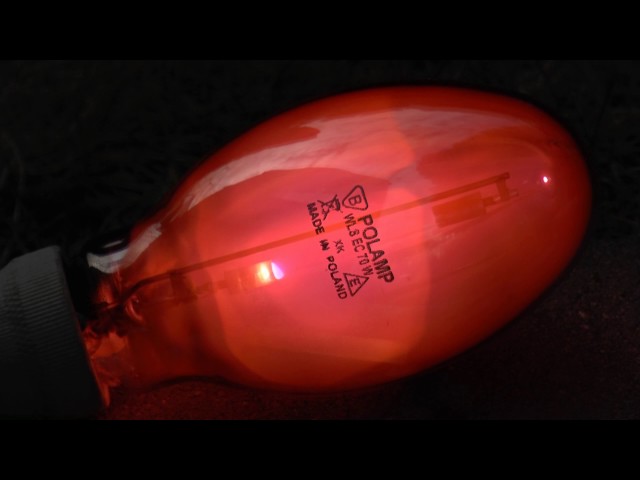 EOL - killing high pressure sodium lamp Polamp 70W