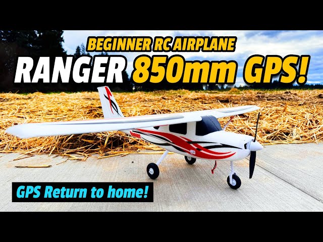 Beginner RC Airplane with GPS! - FMS Ranger 850mm RC Plane