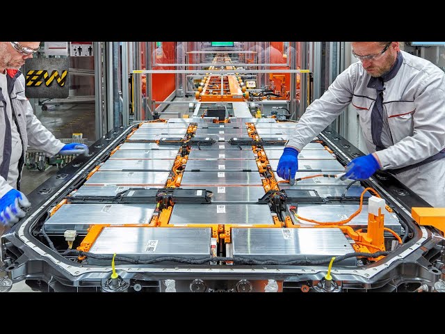 How BMW Electric Batteries Are Made for Electric Cars? (Mega Factories Video)