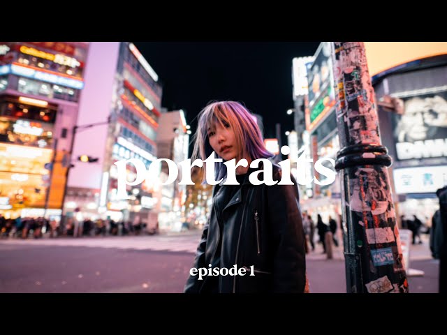 A Day of Portrait Photography Ep 1 | Tokyo Strolls