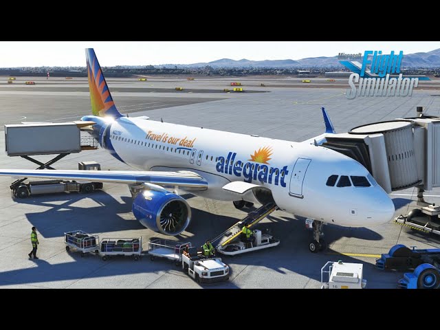 LIVE! Microsoft Flight Simulator VATSIM | Allegiant Air KPHX to KSCK | FlybyWire A32NX