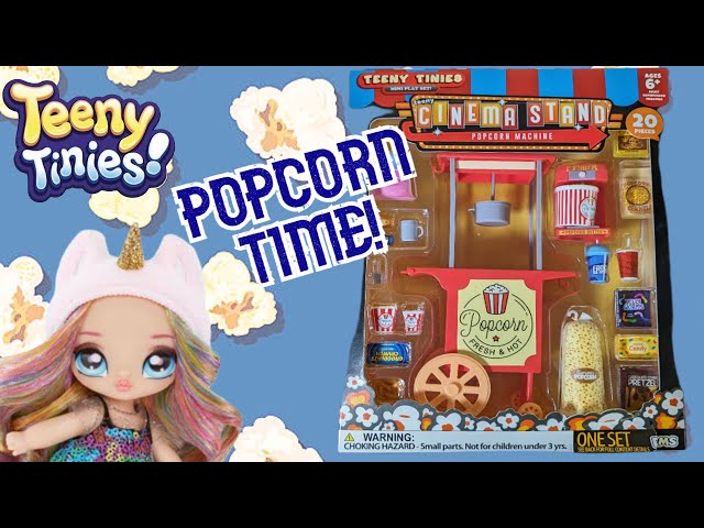 Teeny Tinies Mini Playsets - Cinema Stand Popcorn Machine |5 Below Toys! | Adult Collector Review