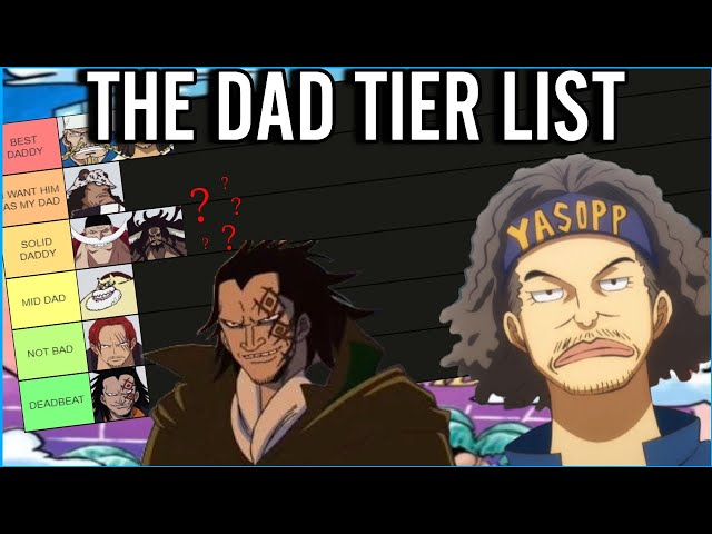 I Ranked ALL The Dads In One Piece...
