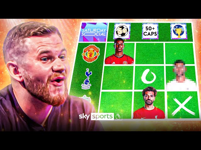 Can You Name These Footballers? 👀 | FOOTBALL TIC TAC TOE | Statman Dave vs Fuad Cadani