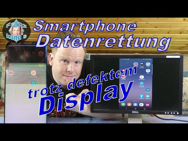 Smartphone-Datenrettung trotz defektem Display