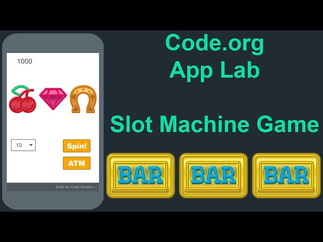App Lab (Code.org) 🎰 Slot Machine Game Tutorial 🎰
