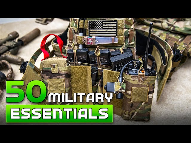 50 Military Essentials for Tactical Survival