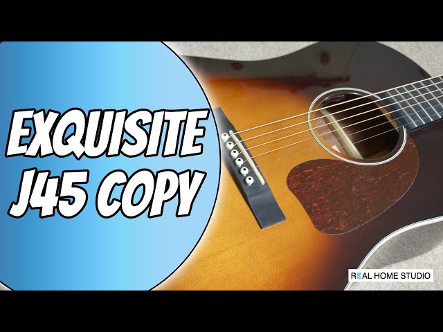 Sigma JM-SG45 Acoustic Guitar Review (Gibson J-45 Copy)