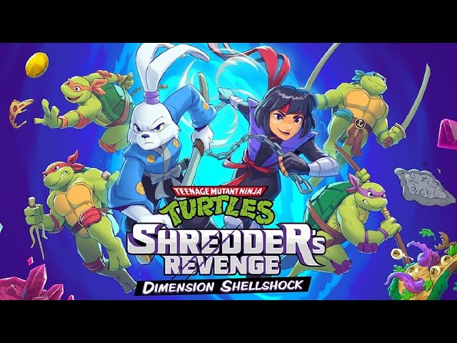 Teenage Mutant Ninja Turtles: Shredder's Revenge - Dimension Shellshock DLC - Full Game Walkthrough