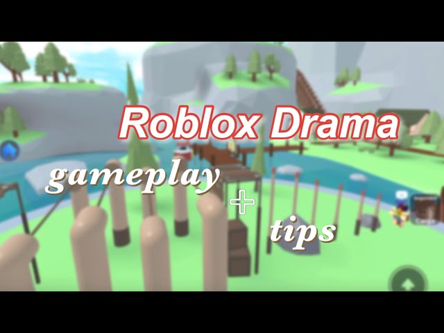 roblox drama gameplay and tips👾| strategies to win every tital drama game 🙈
