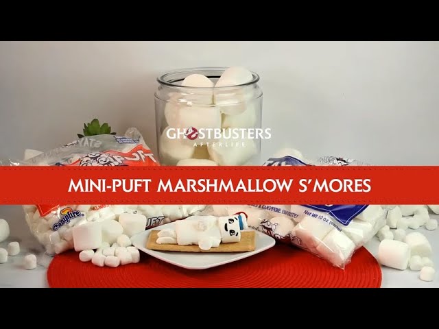 GHOSTBUSTERS: AFTERLIFE – National S’mores Day Mini-Puft Recipe