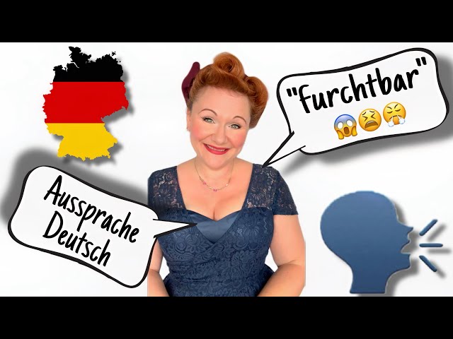 Schwierige Wörter auf Deutsch aussprechen: Furchtbar. German pronunciation.