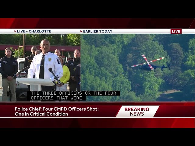 3 U.S. Marshalls killed, 4 Charlotte officers wounded in shooting while serving warrant