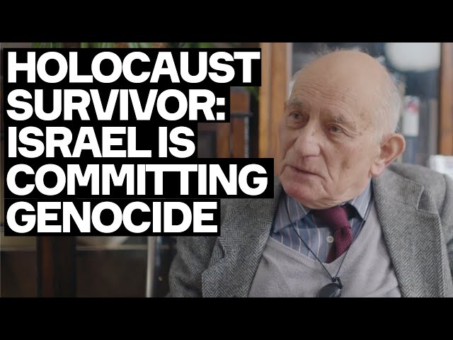 Holocaust Survivor Tells Me: Israel Is Committing Genocide - w. Stephen Kapos