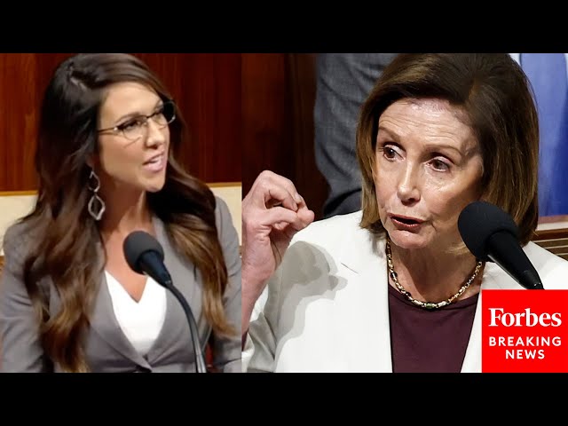 'The American People Have Spoken — They Have Fired You!': Boebert Roasts Pelosi On House Floor