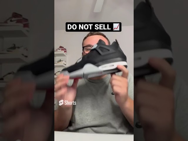 Do Not Sell Jordan 4 Black Canvas