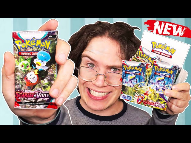 Opening a Pokemon Scarlet & Violet Booster Box! (NEW!)