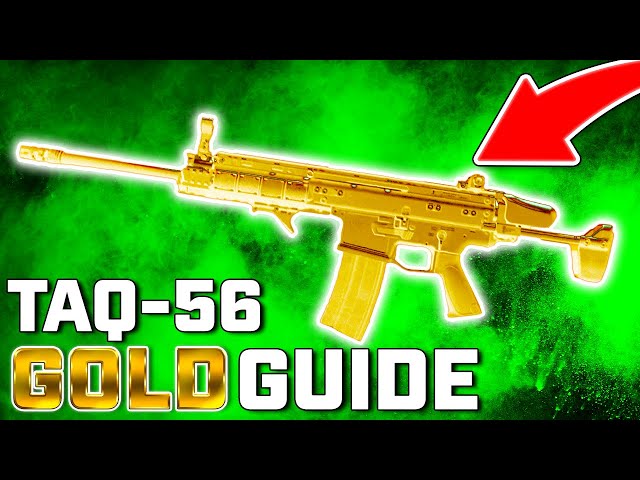 FASTEST WAY TO UNLOCK GOLD TAQ-56 IN MW2 | GOLD CAMO GUIDE