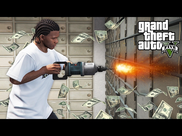 ROBBING BANKS & HOUSES!! Real Life Gangster Mod #2 (GTA 5 Mods)